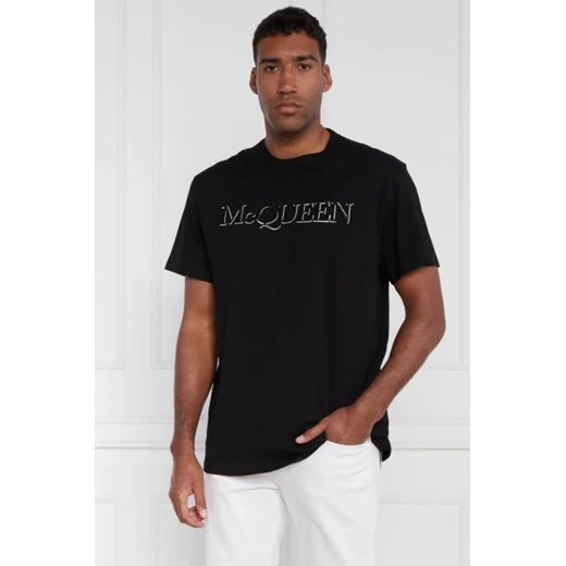 Alexander McQueen T-shirt | Regular Fit ze sklepu Gomez Fashion Store w kategorii T-shirty męskie - zdjęcie 172805372