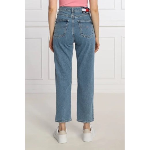 Jeansy damskie Tommy Jeans z elastanu