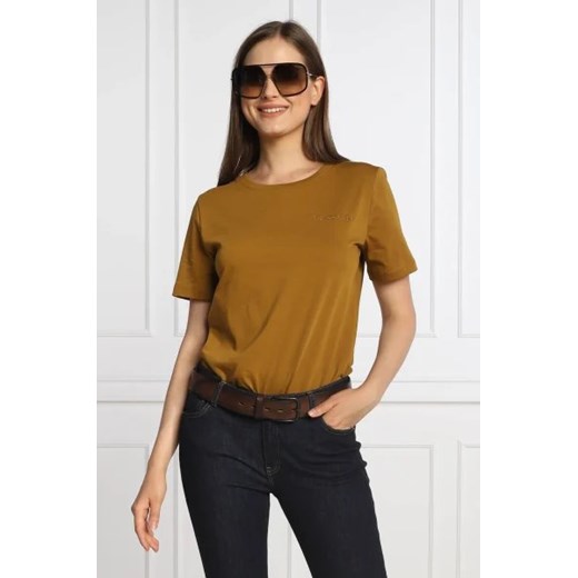 Trussardi T-shirt | Regular Fit ze sklepu Gomez Fashion Store w kategorii Bluzki damskie - zdjęcie 172805891