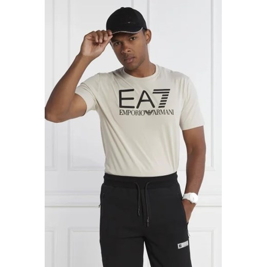 EA7 T-shirt | Regular Fit ze sklepu Gomez Fashion Store w kategorii T-shirty męskie - zdjęcie 172806103