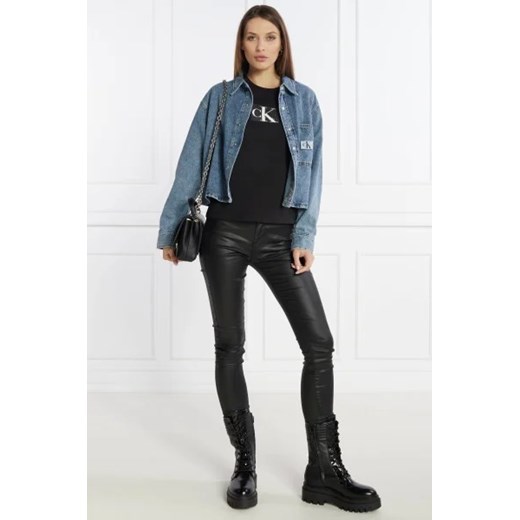 Bluzka damska Calvin Klein bawełniana