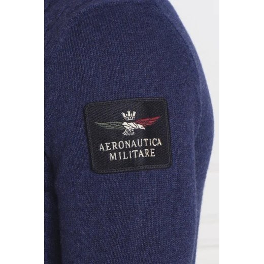 Aeronautica Militare Wełniany sweter | Slim Fit Aeronautica Militare XL Gomez Fashion Store okazja