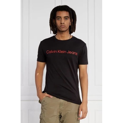 CALVIN KLEIN JEANS T-shirt | Slim Fit ze sklepu Gomez Fashion Store w kategorii T-shirty męskie - zdjęcie 172808202