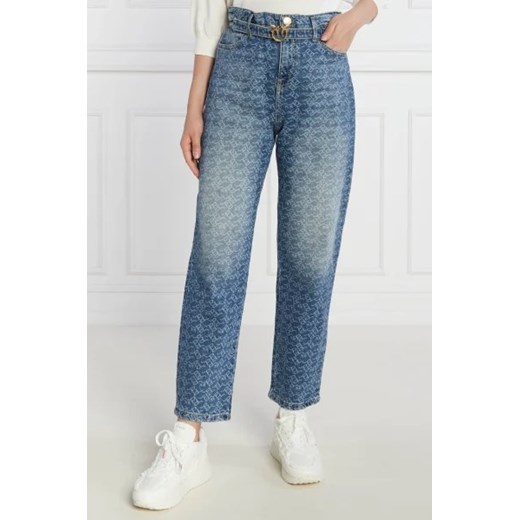 Pinko Jeansy FLEXI MADDIE | Mom Fit ze sklepu Gomez Fashion Store w kategorii Jeansy damskie - zdjęcie 172808551