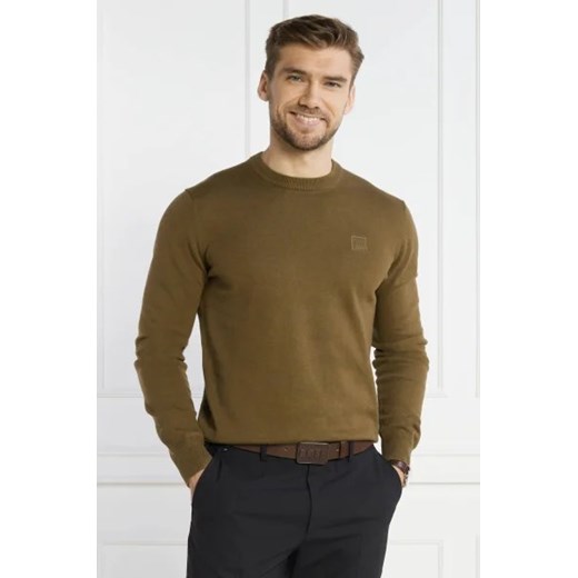 BOSS ORANGE Sweter Kanovano | Regular Fit | z dodatkiem kaszmiru ze sklepu Gomez Fashion Store w kategorii Swetry męskie - zdjęcie 172808914