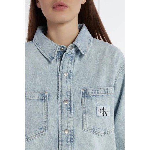 CALVIN KLEIN JEANS Jeansowa koszula | Relaxed fit XL okazyjna cena Gomez Fashion Store