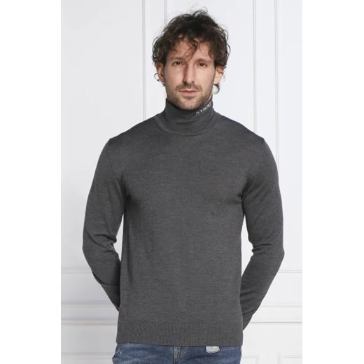 Iceberg Wełniany golf | Slim Fit Iceberg XXL wyprzedaż Gomez Fashion Store