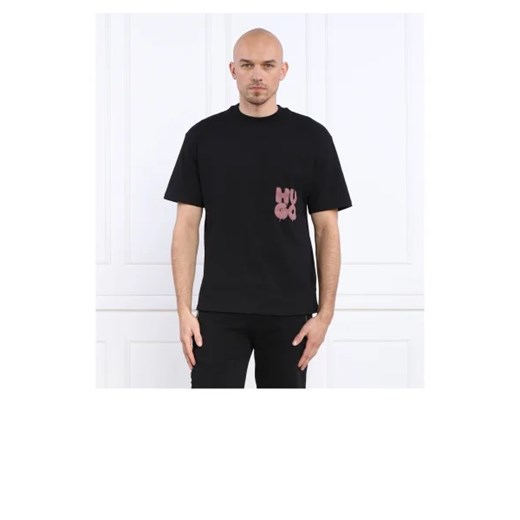 HUGO T-shirt Dampato | Regular Fit L wyprzedaż Gomez Fashion Store