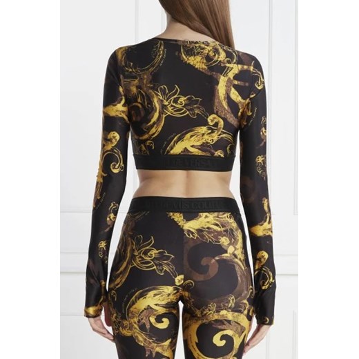 Versace Jeans Couture Bluzka | Cropped Fit 40 wyprzedaż Gomez Fashion Store