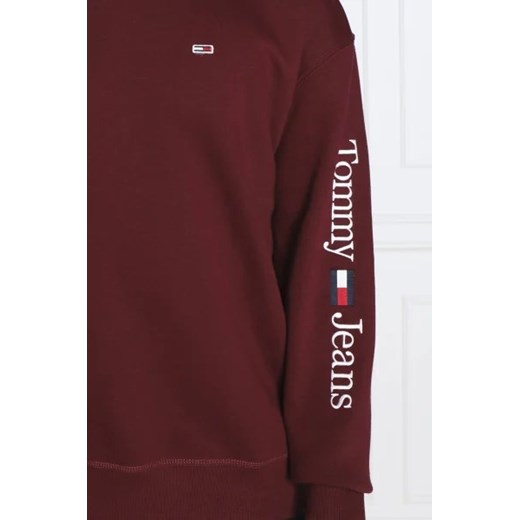 Tommy Jeans Bluza LINEAR PLACEMENT | Regular Fit Tommy Jeans L promocja Gomez Fashion Store