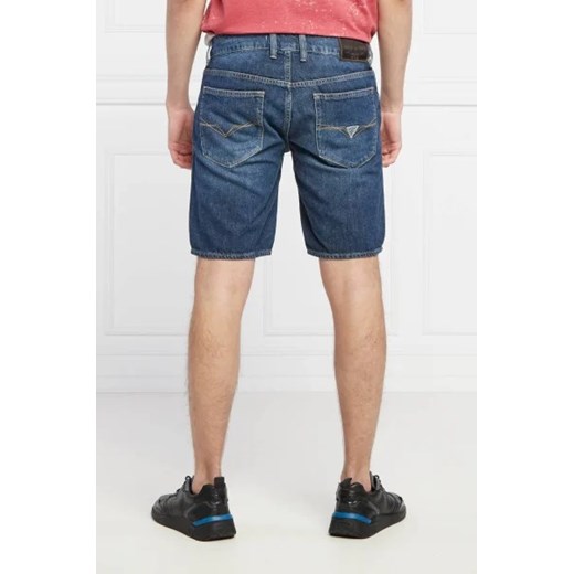 GUESS Szorty | Regular Fit | z dodatkiem lnu Guess 36 wyprzedaż Gomez Fashion Store