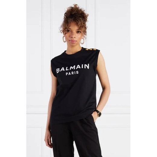 Balmain Top | Regular Fit ze sklepu Gomez Fashion Store w kategorii Bluzki damskie - zdjęcie 172810243