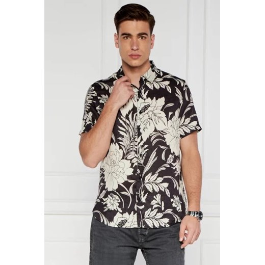 GUESS Lniana koszula | Regular Fit Guess XXL Gomez Fashion Store