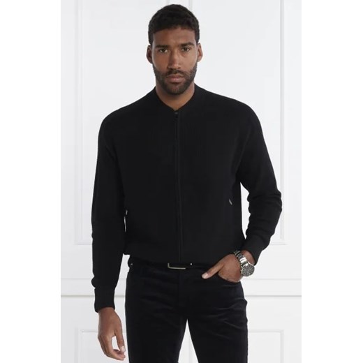Emporio Armani Wełniany sweter | Regular Fit ze sklepu Gomez Fashion Store w kategorii Swetry męskie - zdjęcie 172810604
