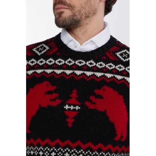 POLO RALPH LAUREN Wełniany sweter | Regular Fit Polo Ralph Lauren S wyprzedaż Gomez Fashion Store