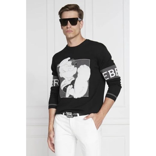 Iceberg Wełniany sweter | Regular Fit ze sklepu Gomez Fashion Store w kategorii Swetry męskie - zdjęcie 172810994