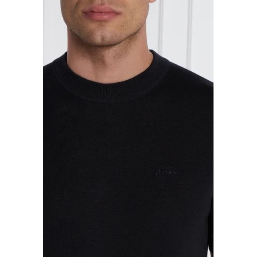 BOSS ORANGE Sweter Kruccio | Regular Fit | z dodatkiem lnu M wyprzedaż Gomez Fashion Store