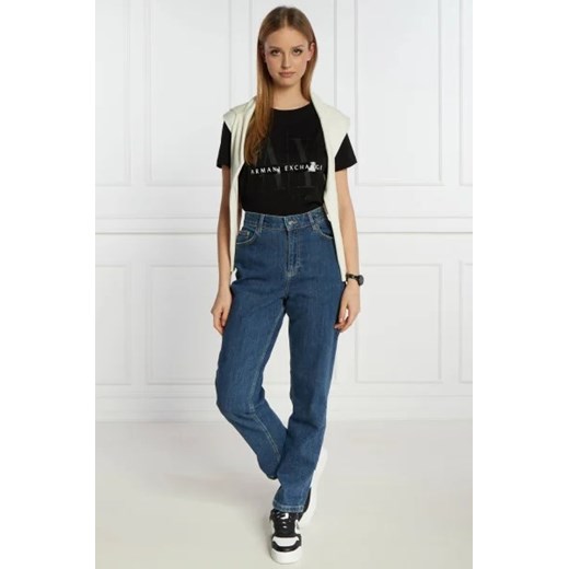 Bluzka damska Armani Exchange bawełniana
