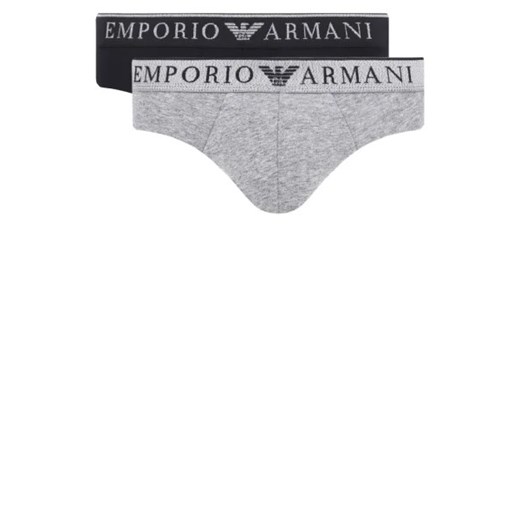 Emporio Armani Slipy 2-pack ze sklepu Gomez Fashion Store w kategorii Majtki męskie - zdjęcie 172811854