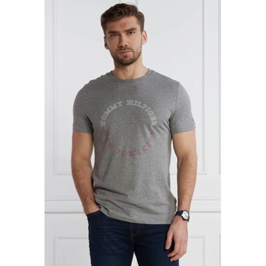 Tommy Hilfiger T-shirt MONOTYPE ROUNDLE | Slim Fit ze sklepu Gomez Fashion Store w kategorii T-shirty męskie - zdjęcie 172811894