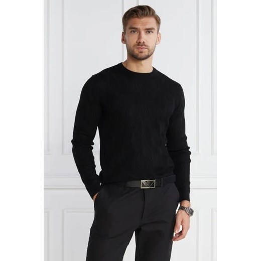 Emporio Armani Sweter | Regular Fit | z dodatkiem wełny ze sklepu Gomez Fashion Store w kategorii Swetry męskie - zdjęcie 172812093