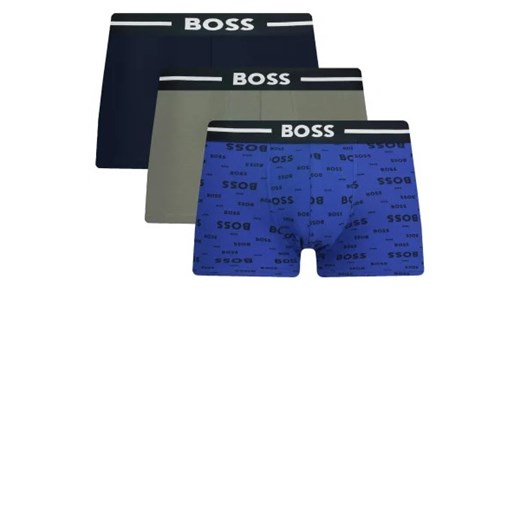 BOSS BLACK Bokserki 3-pack Trunk 3P Bold Design ze sklepu Gomez Fashion Store w kategorii Majtki męskie - zdjęcie 172812270