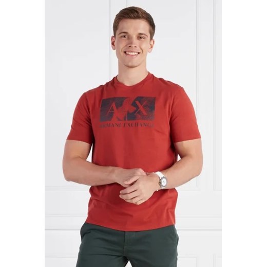 Armani Exchange T-shirt | Regular Fit ze sklepu Gomez Fashion Store w kategorii T-shirty męskie - zdjęcie 172812470