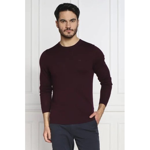 Calvin Klein Wełniany sweter | Regular Fit Calvin Klein L okazja Gomez Fashion Store