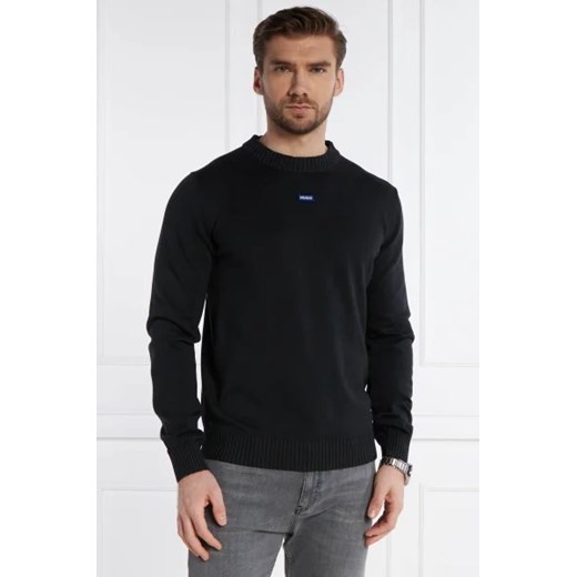 Hugo Blue Sweter San Cosmo-C | Regular Fit Hugo Blue L okazyjna cena Gomez Fashion Store