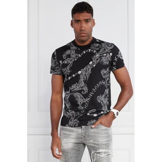 Versace Jeans Couture T-shirt | Regular Fit ze sklepu Gomez Fashion Store w kategorii T-shirty męskie - zdjęcie 172813834