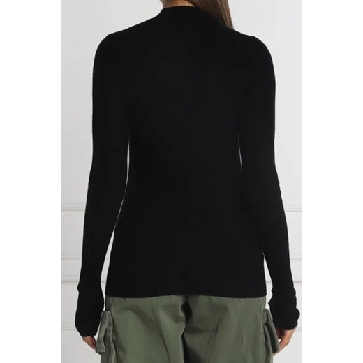 Pinko Wełniany sweter NEGRONI LUPETTO | Slim Fit | z dodatkiem kaszmiru Pinko XS wyprzedaż Gomez Fashion Store