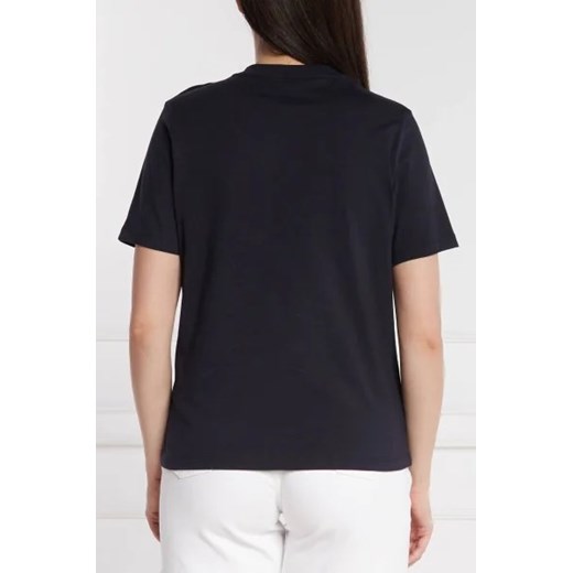 Tommy Hilfiger T-shirt GOLD BUTTON | Regular Fit Tommy Hilfiger XS okazja Gomez Fashion Store