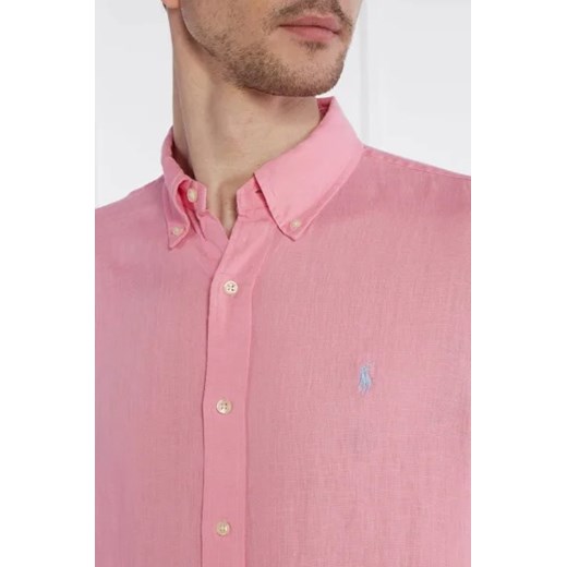 POLO RALPH LAUREN Lniana koszula | Custom fit Polo Ralph Lauren XXL wyprzedaż Gomez Fashion Store