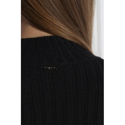 Liu Jo Sweter | Slim Fit | z dodatkiem wełny Liu Jo XS wyprzedaż Gomez Fashion Store