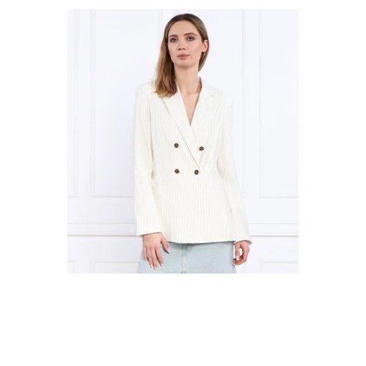 GUESS Lniana marynarka | Regular Fit ze sklepu Gomez Fashion Store w kategorii Marynarki damskie - zdjęcie 172815140