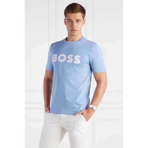 BOSS BLACK T-shirt Tiburt 345 | Regular Fit ze sklepu Gomez Fashion Store w kategorii T-shirty męskie - zdjęcie 172815282