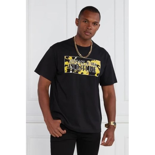 Versace Jeans Couture T-shirt | Regular Fit ze sklepu Gomez Fashion Store w kategorii T-shirty męskie - zdjęcie 172815323