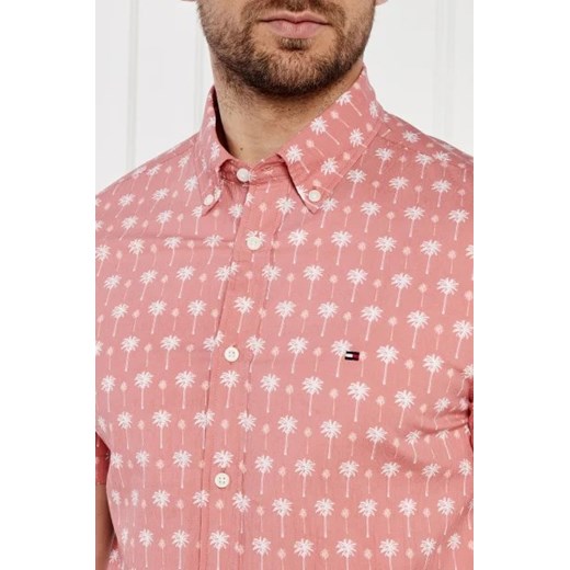 Tommy Hilfiger Koszula MINI PALM | Slim Fit | stretch Tommy Hilfiger S Gomez Fashion Store