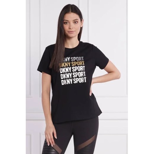 DKNY Sport T-shirt | Regular Fit ze sklepu Gomez Fashion Store w kategorii Bluzki damskie - zdjęcie 172816341