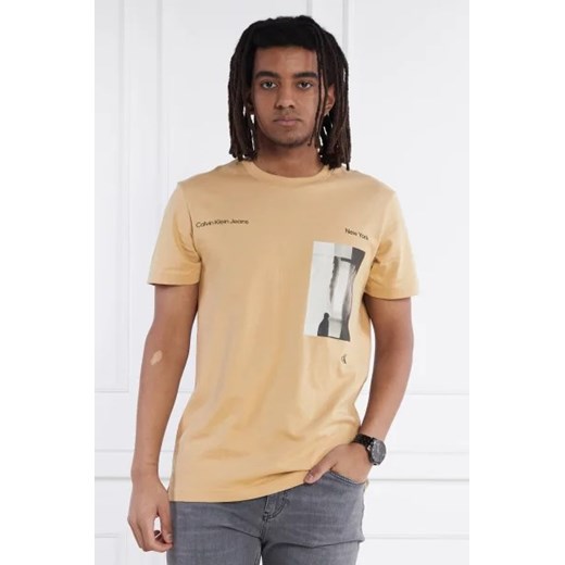 CALVIN KLEIN JEANS T-shirt | Comfort fit M promocyjna cena Gomez Fashion Store