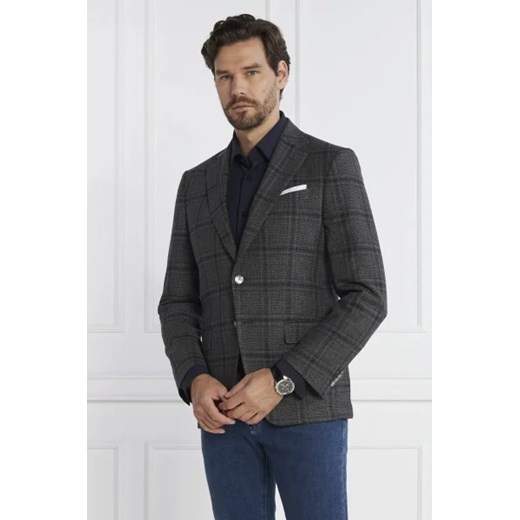 BOSS BLACK Marynarka H Hutson | Slim Fit | z dodatkiem wełny ze sklepu Gomez Fashion Store w kategorii Marynarki męskie - zdjęcie 172816562