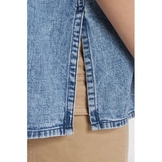 DONDUP - made in Italy Jeansowa koszula | Oversize fit Dondup - Made In Italy 36 okazja Gomez Fashion Store