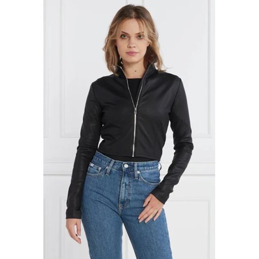 CALVIN KLEIN JEANS Bluza COATED MILANO | Regular Fit ze sklepu Gomez Fashion Store w kategorii Bluzy damskie - zdjęcie 172817201