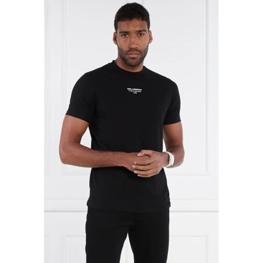 Karl Lagerfeld T-shirt | Regular Fit Karl Lagerfeld L promocyjna cena Gomez Fashion Store