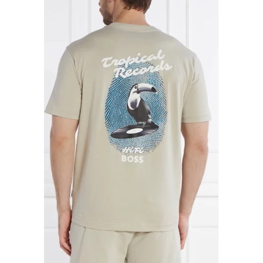 BOSS ORANGE T-shirt Te_Records | Relaxed fit S Gomez Fashion Store okazyjna cena