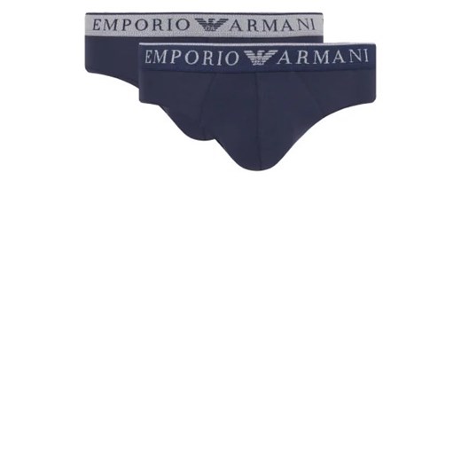 Emporio Armani Slipy 2-pack ze sklepu Gomez Fashion Store w kategorii Majtki męskie - zdjęcie 172817651