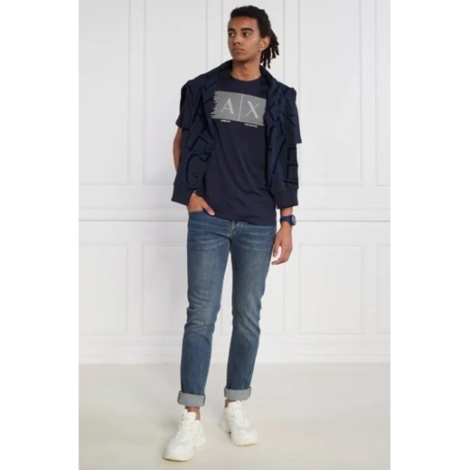 Armani Exchange T-shirt | Regular Fit Armani Exchange M wyprzedaż Gomez Fashion Store