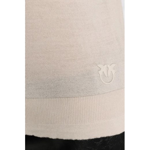Pinko Wełniany golf DECOTTO DOLCEVITA | Slim Fit Pinko XL okazyjna cena Gomez Fashion Store
