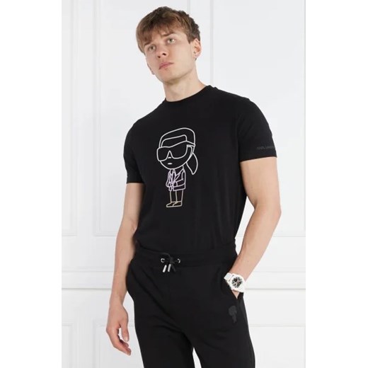 Karl Lagerfeld T-shirt | Regular Fit ze sklepu Gomez Fashion Store w kategorii T-shirty męskie - zdjęcie 172818144
