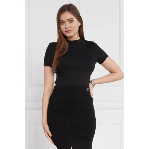 Bluzka damska Calvin Klein z elastanu 